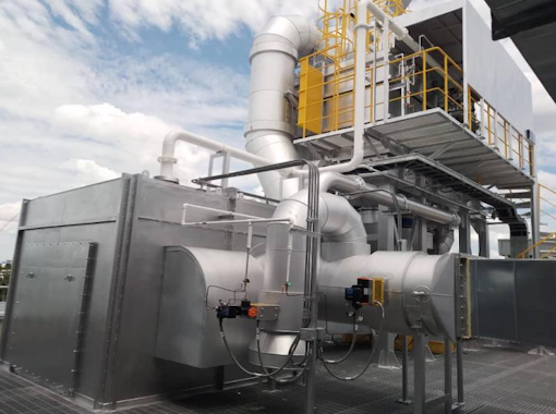 Ducting Connected to the RTO unit Johor Bahru (JB) | Wastewater Treatment Johor Bahru (JB)